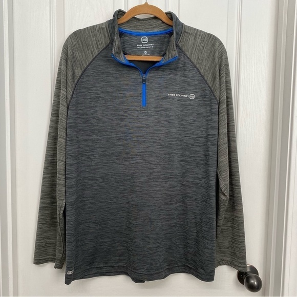 Free Country Ultimate Comfort Micro-Tech Pullover Jacket XL - Picture 1 of 10